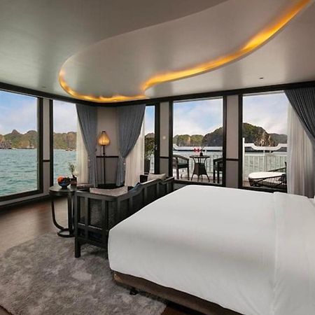 Hotel Lotus Boutique Cruise Hạ Long Exterior foto