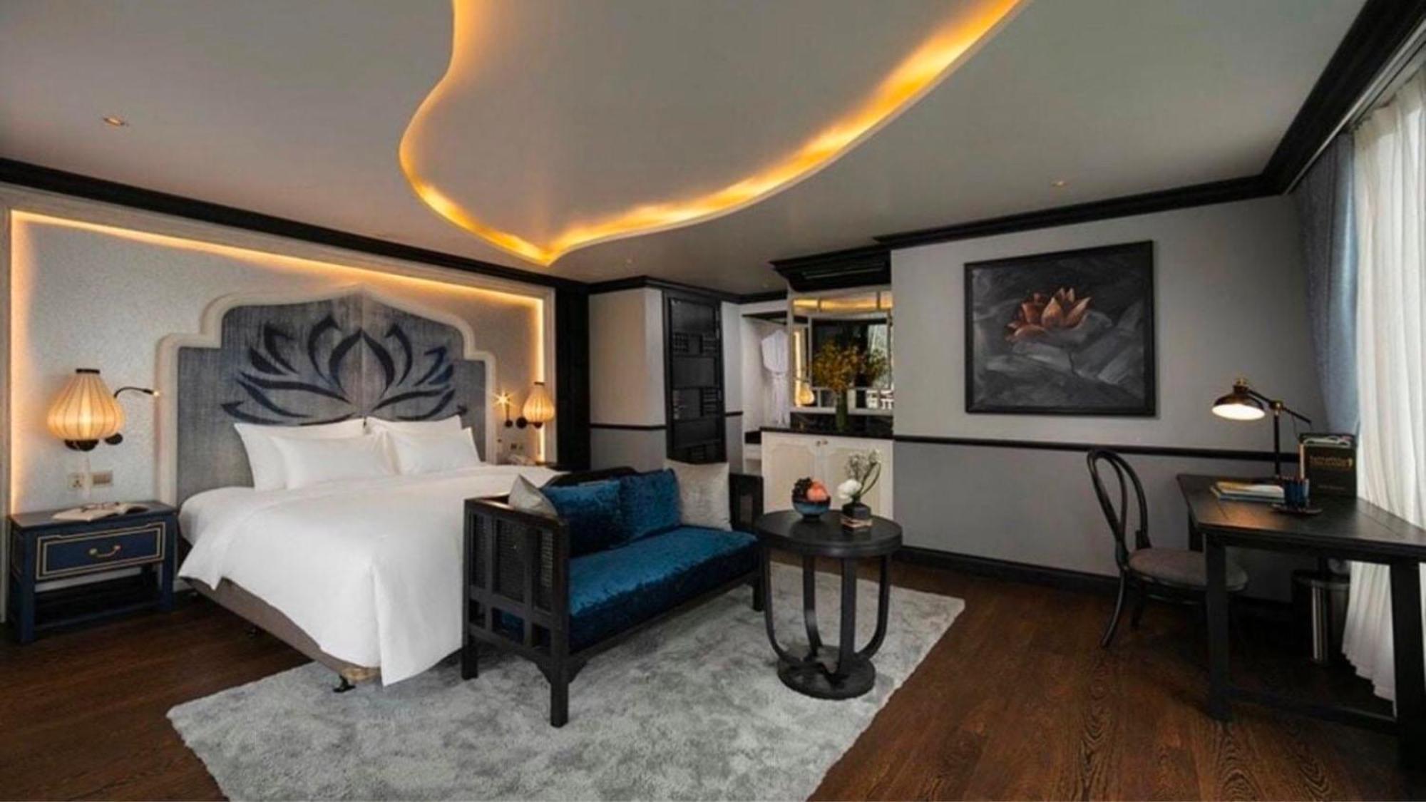 Hotel Lotus Boutique Cruise Hạ Long Exterior foto